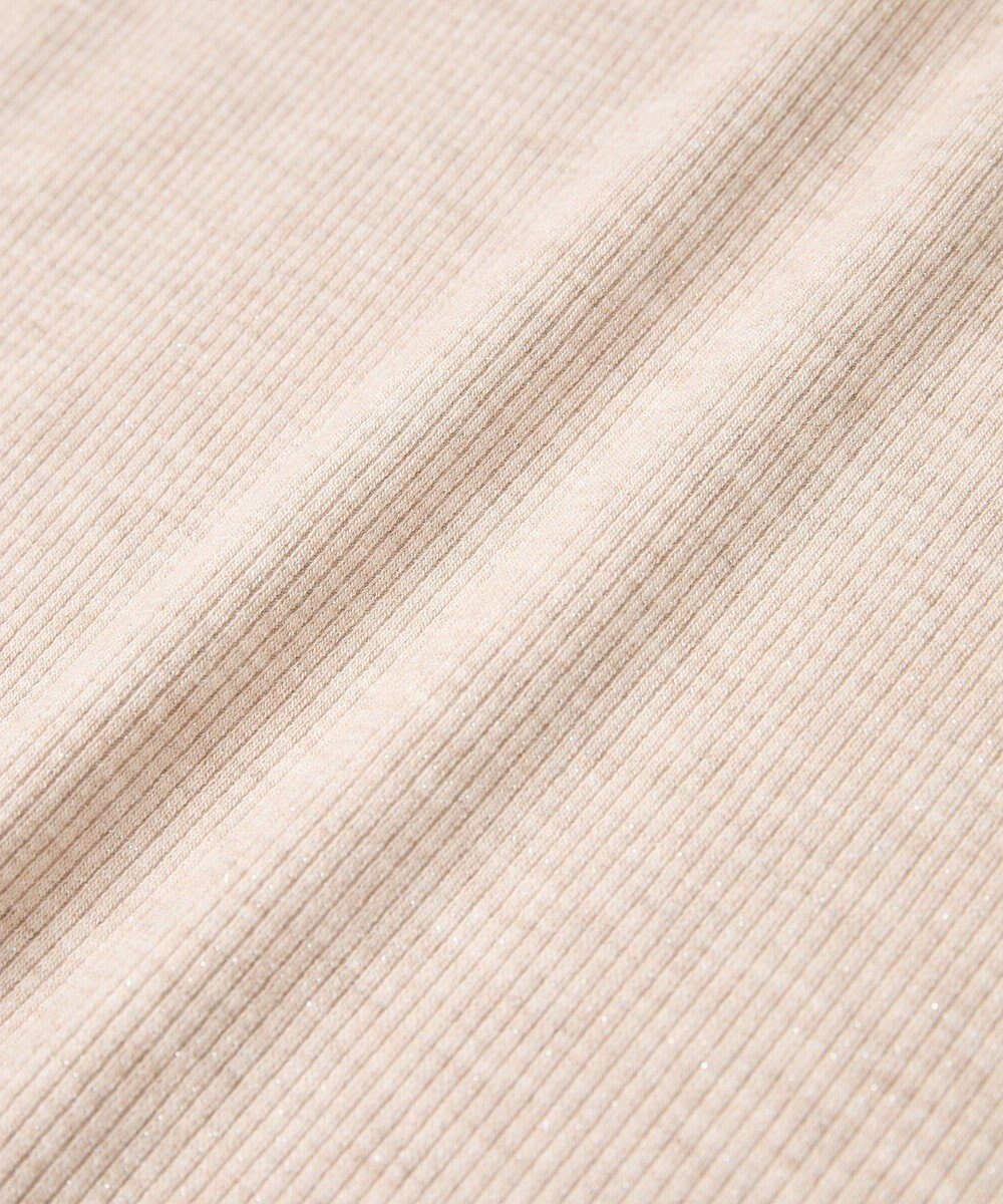 earth music&ecology ラメテレコハイネックプルオーバー 