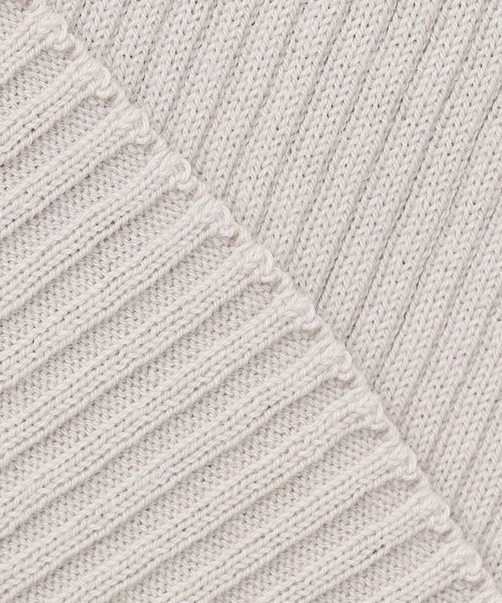 ICB 【洗える】 コンパクトリブ  クルーネックプルオーバー 