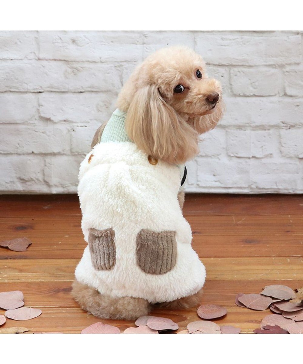 PET PARADISE ペットパラダイス ボア パンツつなぎ 小型犬 