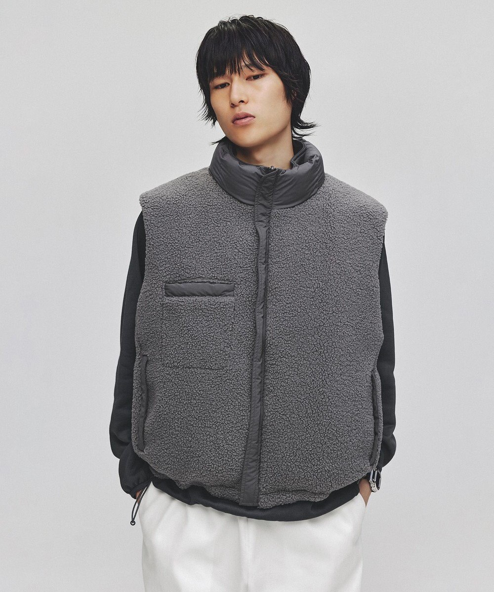 UNFILO MENS ウォーム ライトムーブ リバーシブルベスト [24年秋冬商品] 