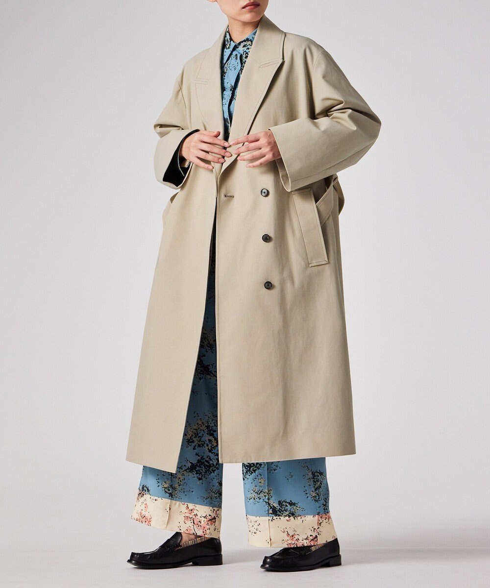 Paul Smith コットンギャバジン ロングコート 