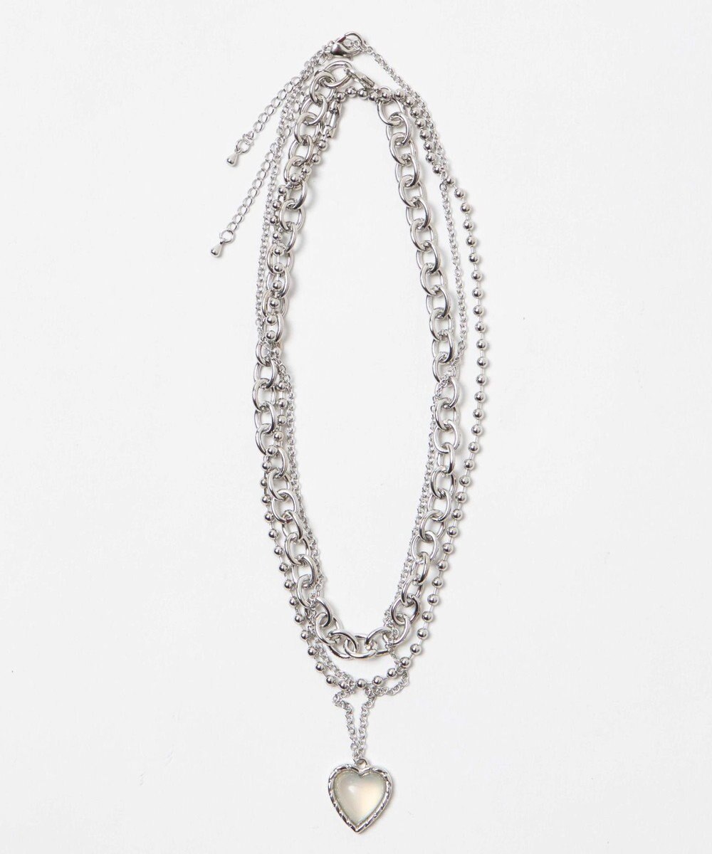 WEGO 3Pメタルモチーフネックレス 