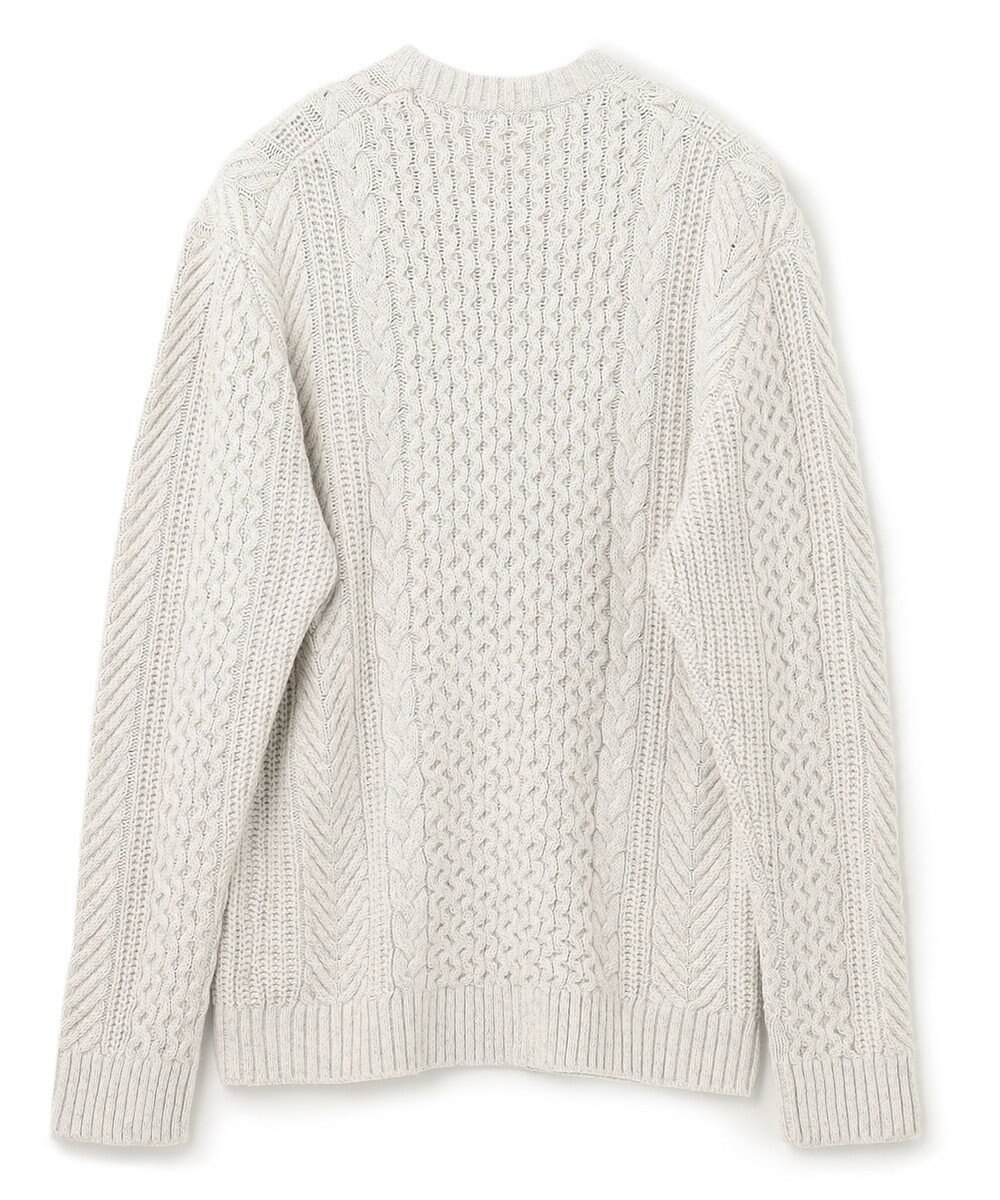 JOSEPH HOMME ヴィスコースメランジケーブル  クルーネック 