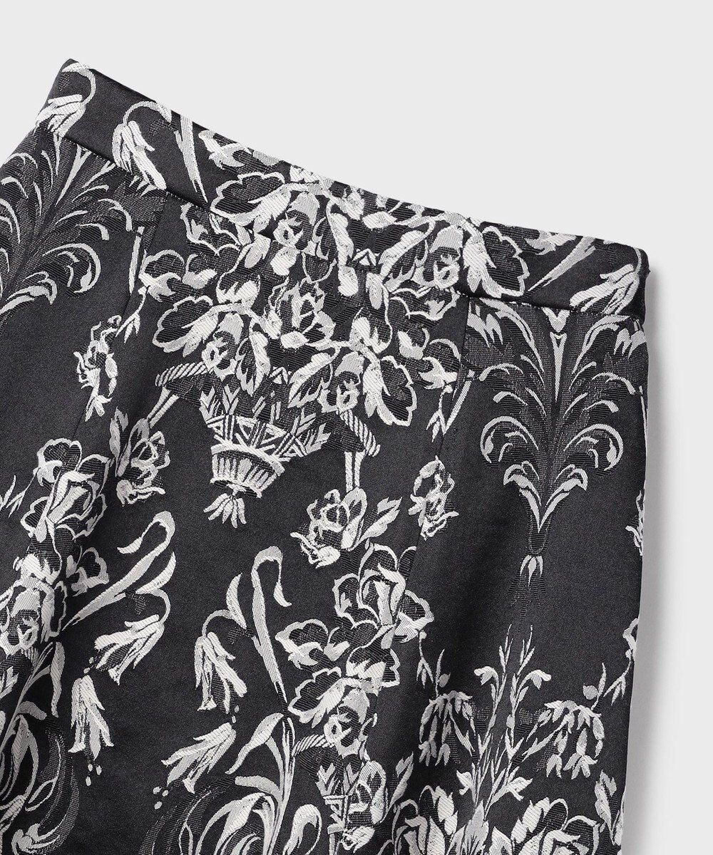 GRACE CONTINENTAL オーナメントジャガードハンカチヘムスカート 