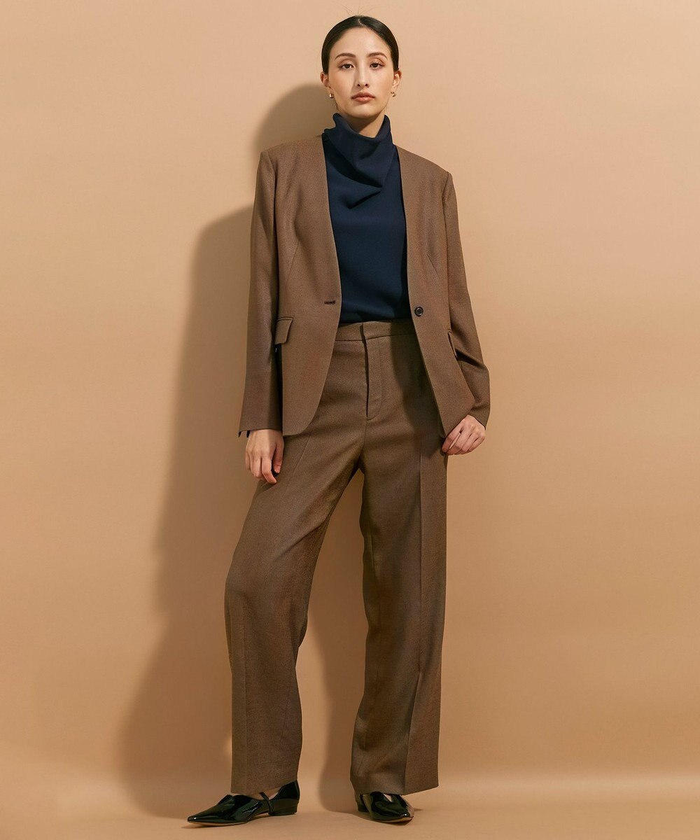 BEIGE， CAROLE / ノーカラージャケット 