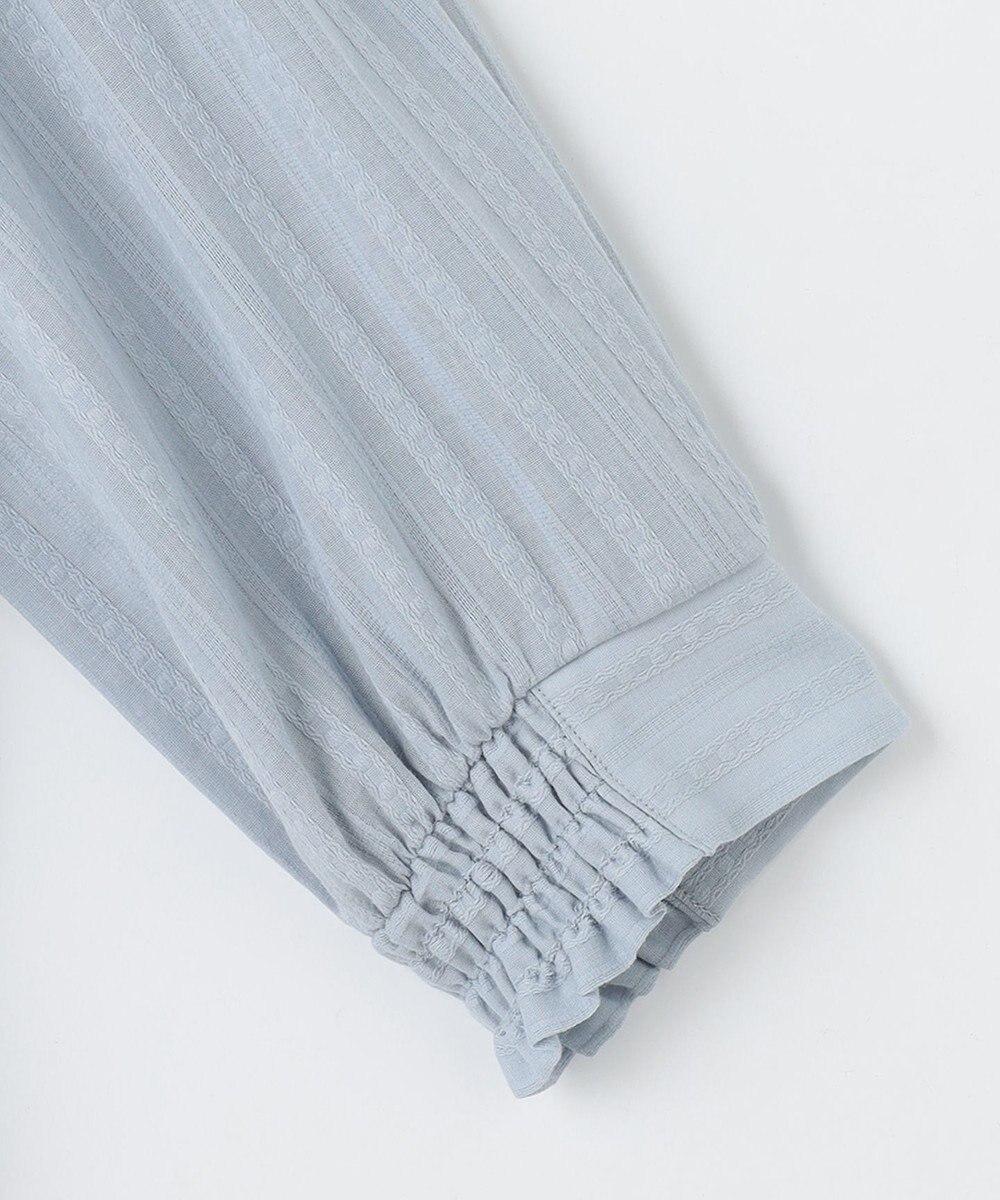 組曲 ドビーストライプ ブラウス 