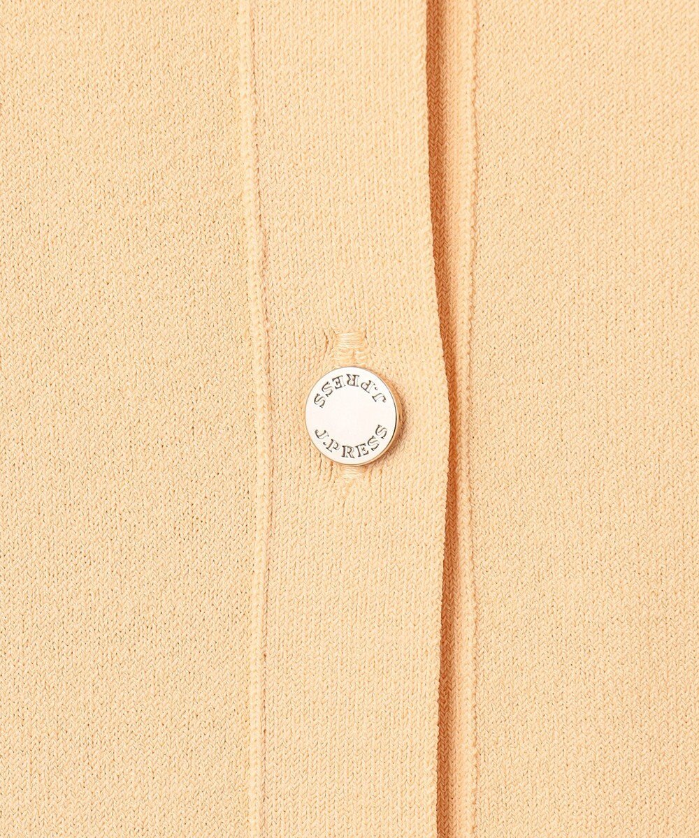J.PRESS LADIES L 【洗える】レーヨンエリートストレッチ 編み柄 カーディガン 