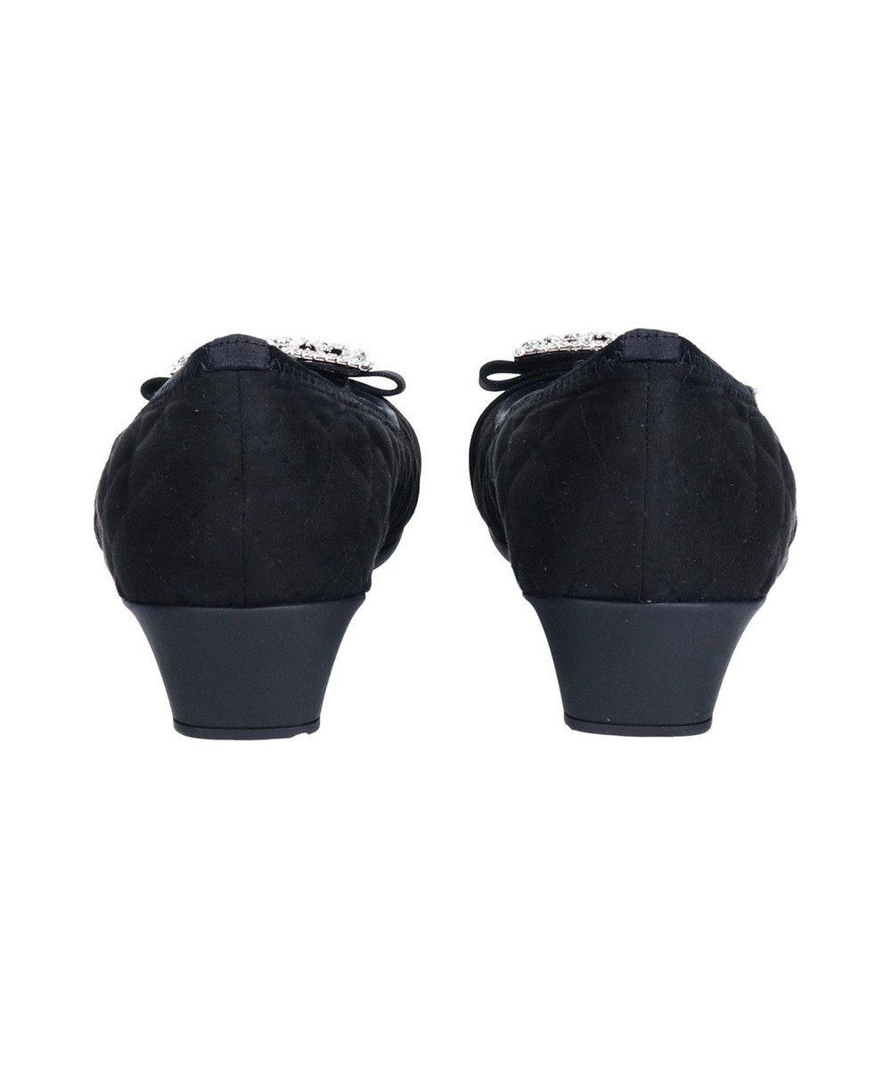 Bridget Birkin ＜3E＞【Bridget Birkin Walk】キルティングビジューリボンウォーキングパンプス 