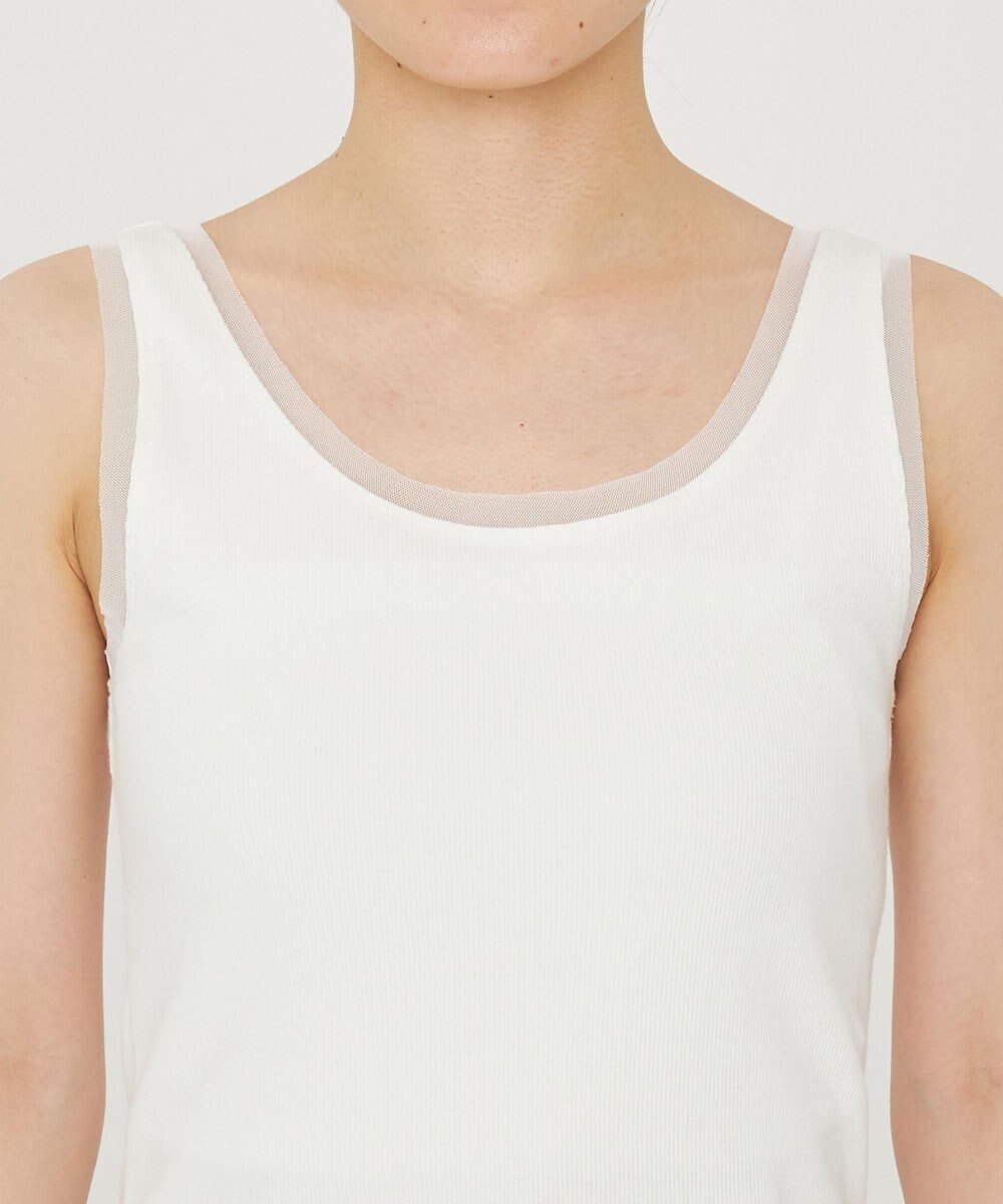 uncrave チュールコンビ タンクトップ（uncrave STANDARD） 