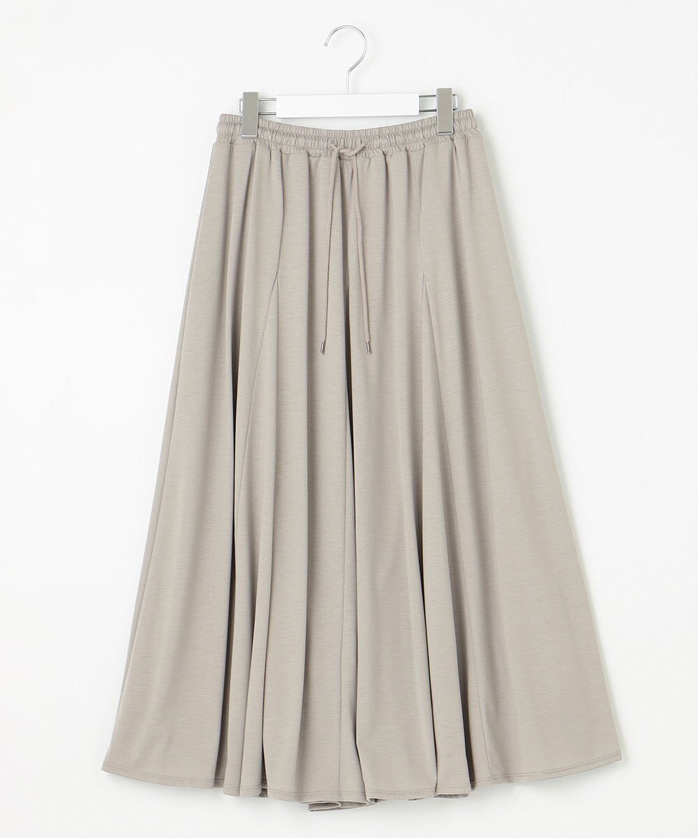 J.PRESS LADIES S 【洗える】ジャージー フレアースカート 