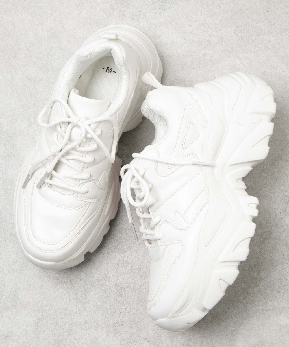 WEGO 厚底ダッドスニーカー 