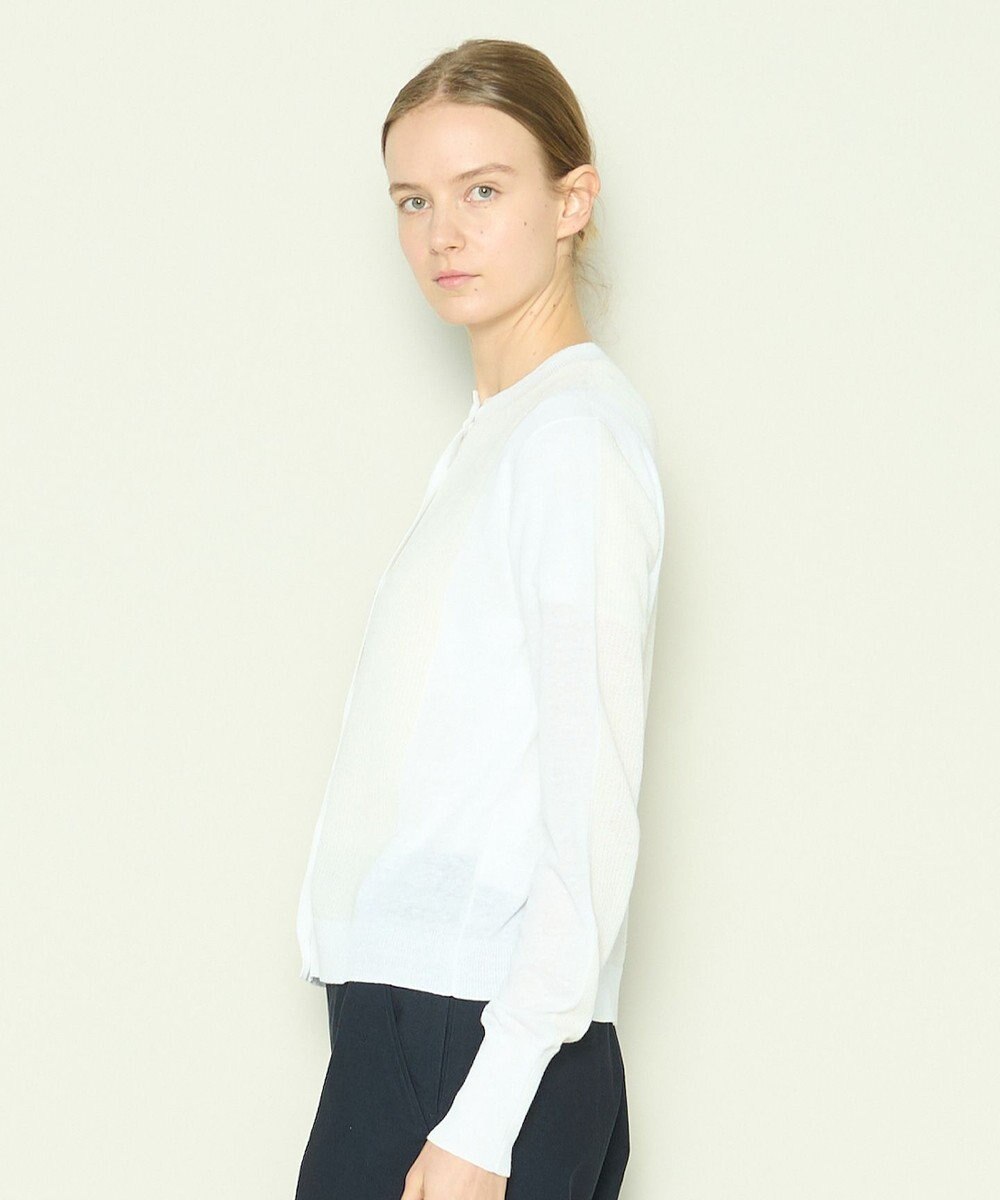 JOSEPH 【洗える】リネンコットン　カーディガン 