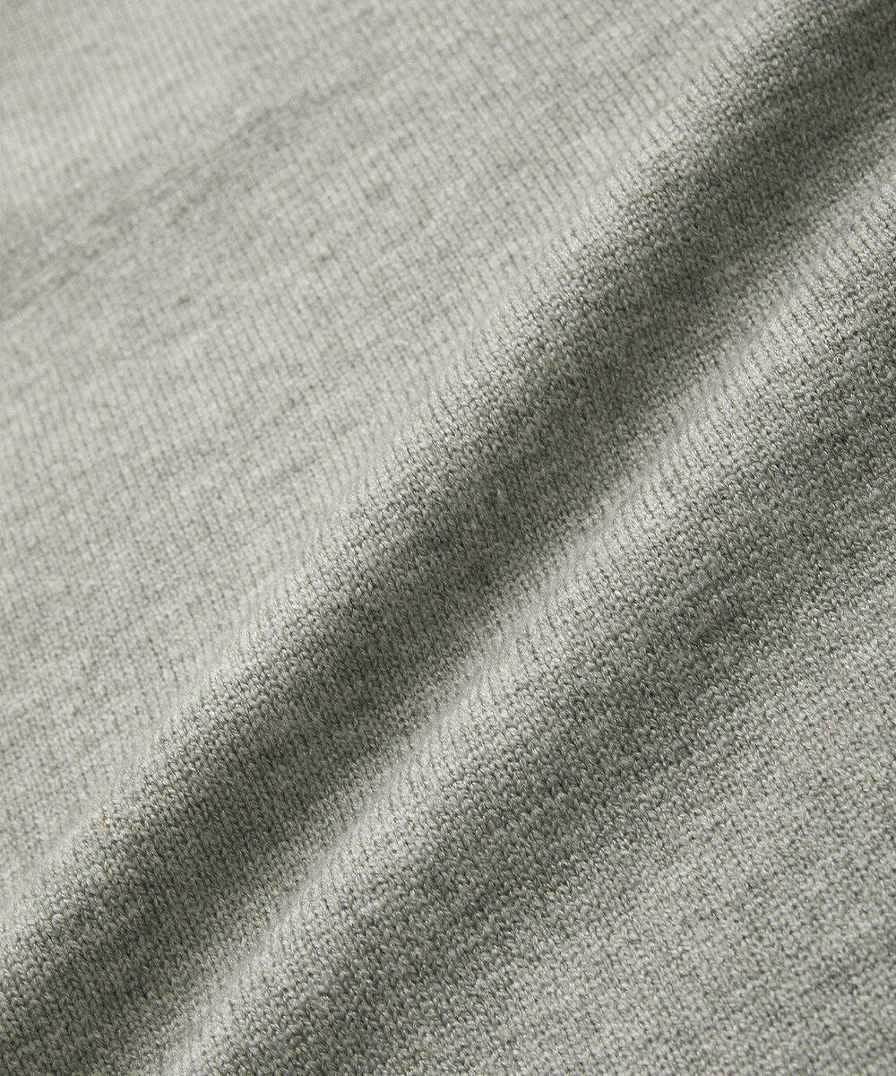 Green Parks もちやわサイドリブニットチュニック 