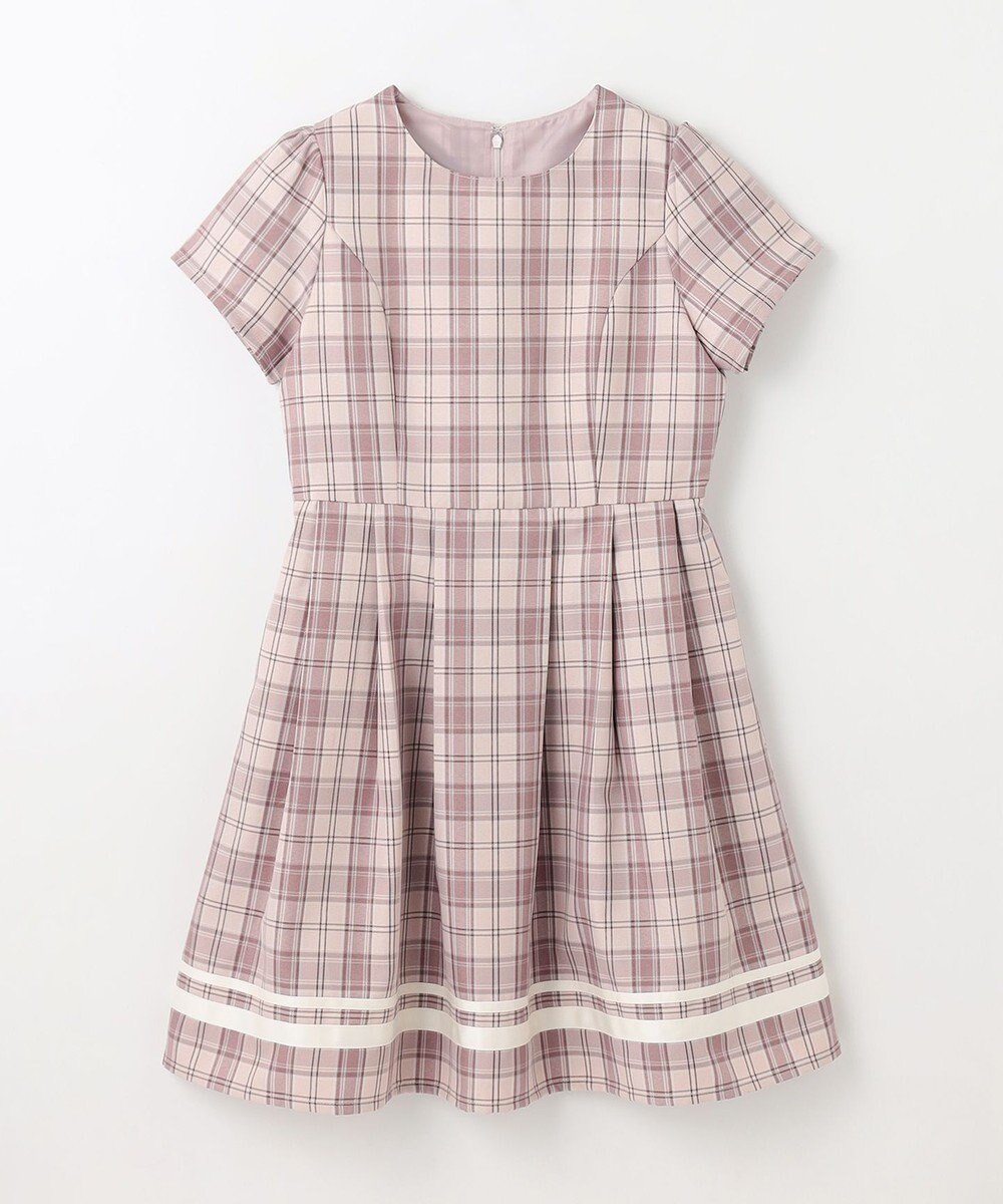 ANY KIDS 【2点セット】セーラージャケット+チェックワンピース 