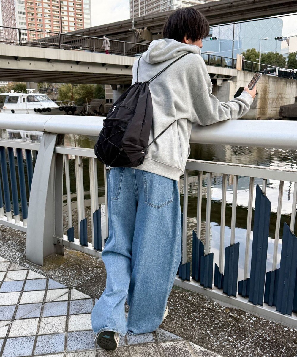 WEGO 【ユニセックス着用ITEM】コードデザインナップサック 