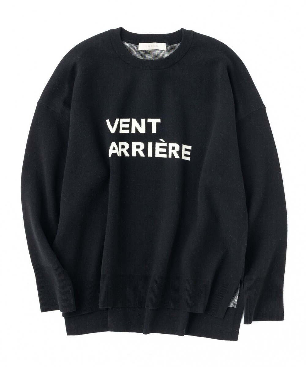 UNFILO 【新色追加】スウェットライク ロゴニット 