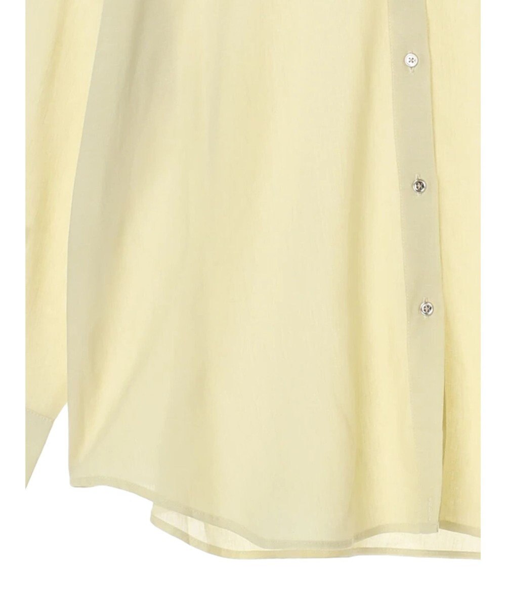 Green Parks リネンレーヨン２ｗａｙシャツ 