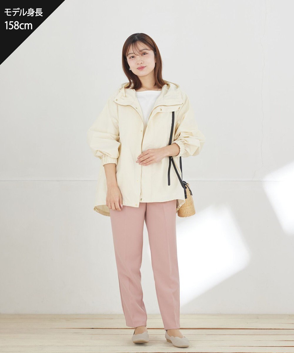 Tiaclasse L 撥水ドロストマウンテンパーカー 