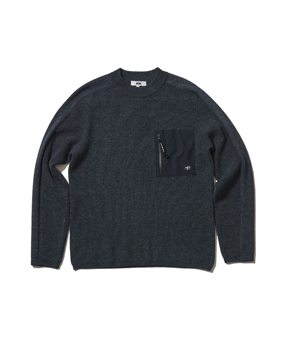JOSEPH ABBOUD MOUNTAIN 【UNISEX】リサイクルウールポリ ニット 