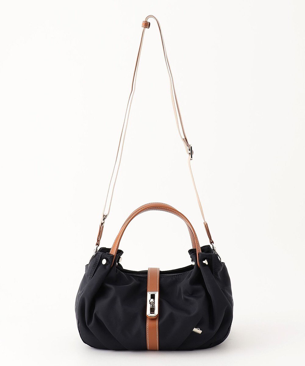 LA BAGAGERIE タックラウンド2WAYミニバッグ 