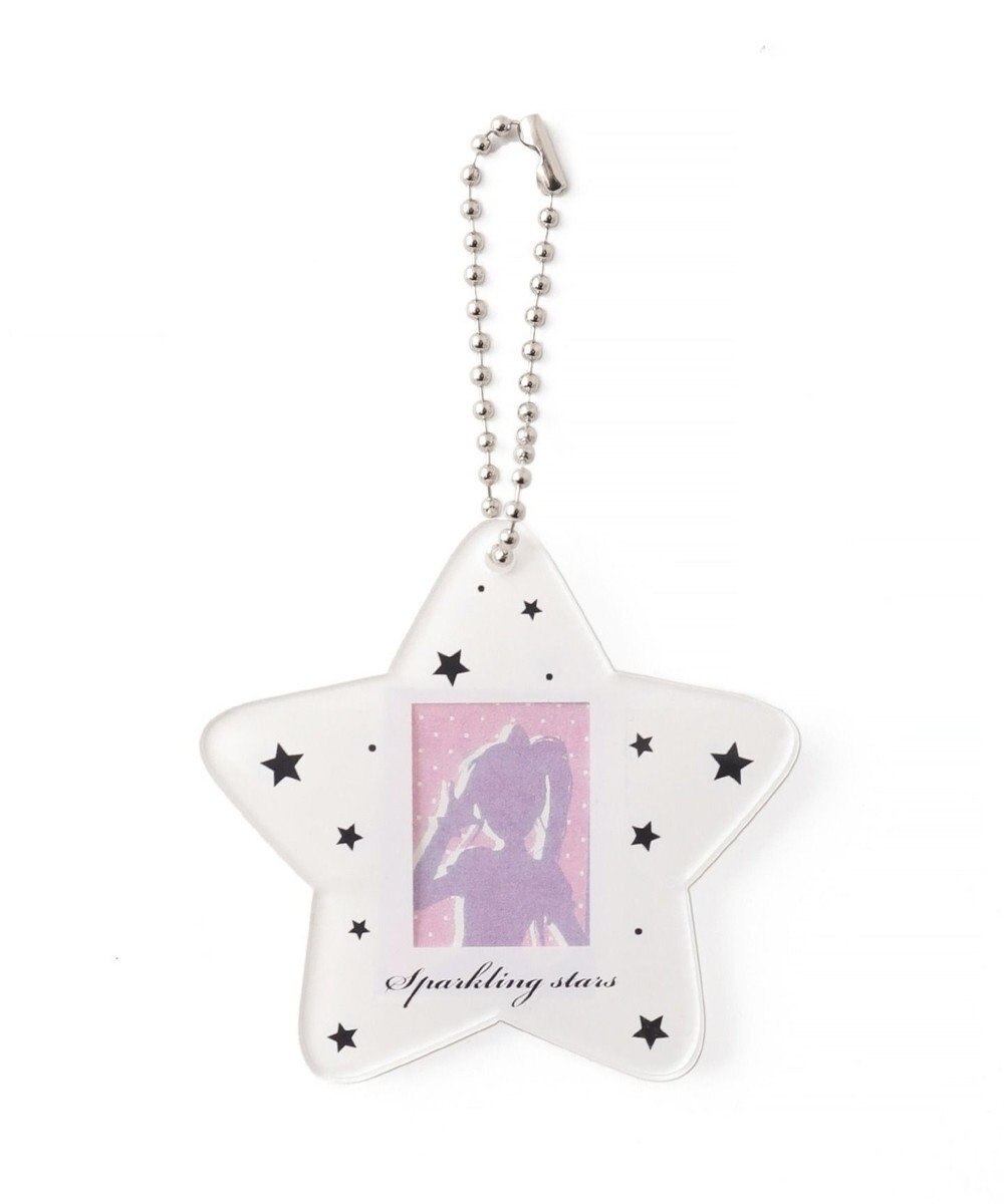 WEGO 【痛バ＆推し活グッズ】スターIDフォトケースキーホルダー 