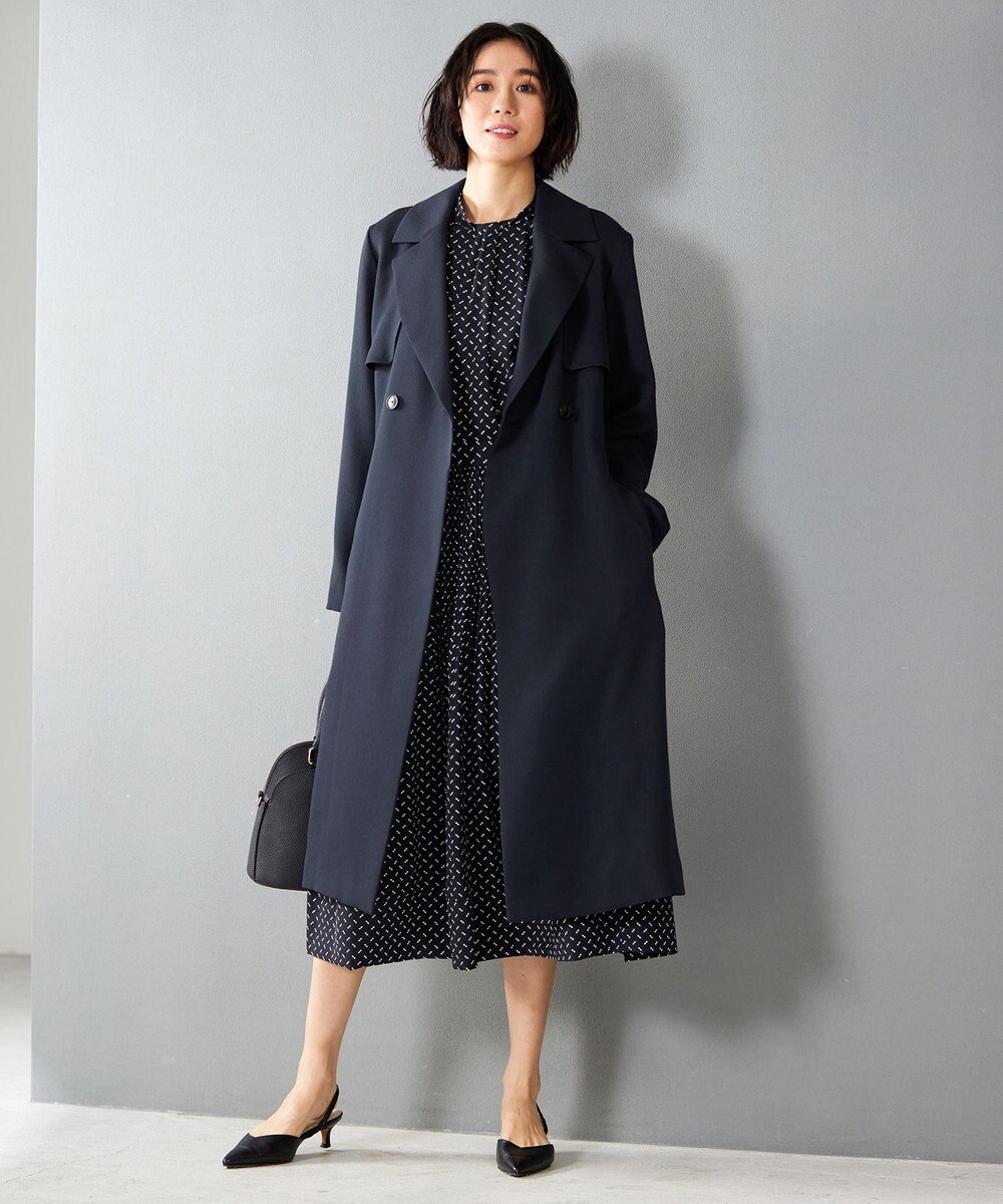 自由区 L トロトレンチロング丈 コート 