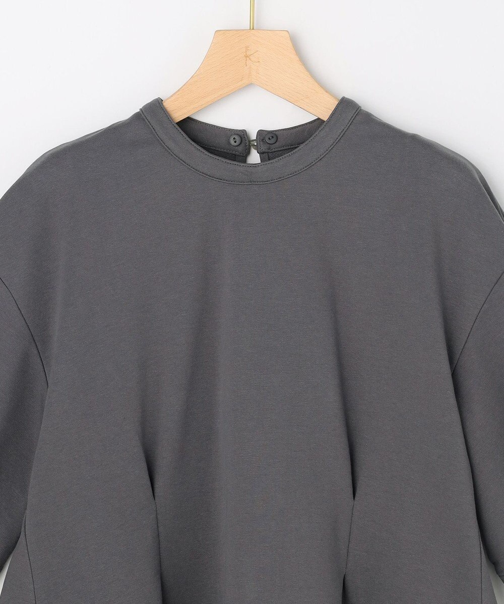 組曲 S 【先行予約・2WAY】レース襟フレンチテリーフレア カットソー 