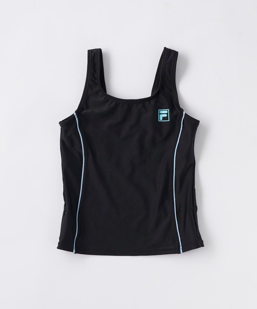 OP／FILA 【FILA】スクール水着 水陸両用Tシャツ付き 捲れ防止タンキニ 