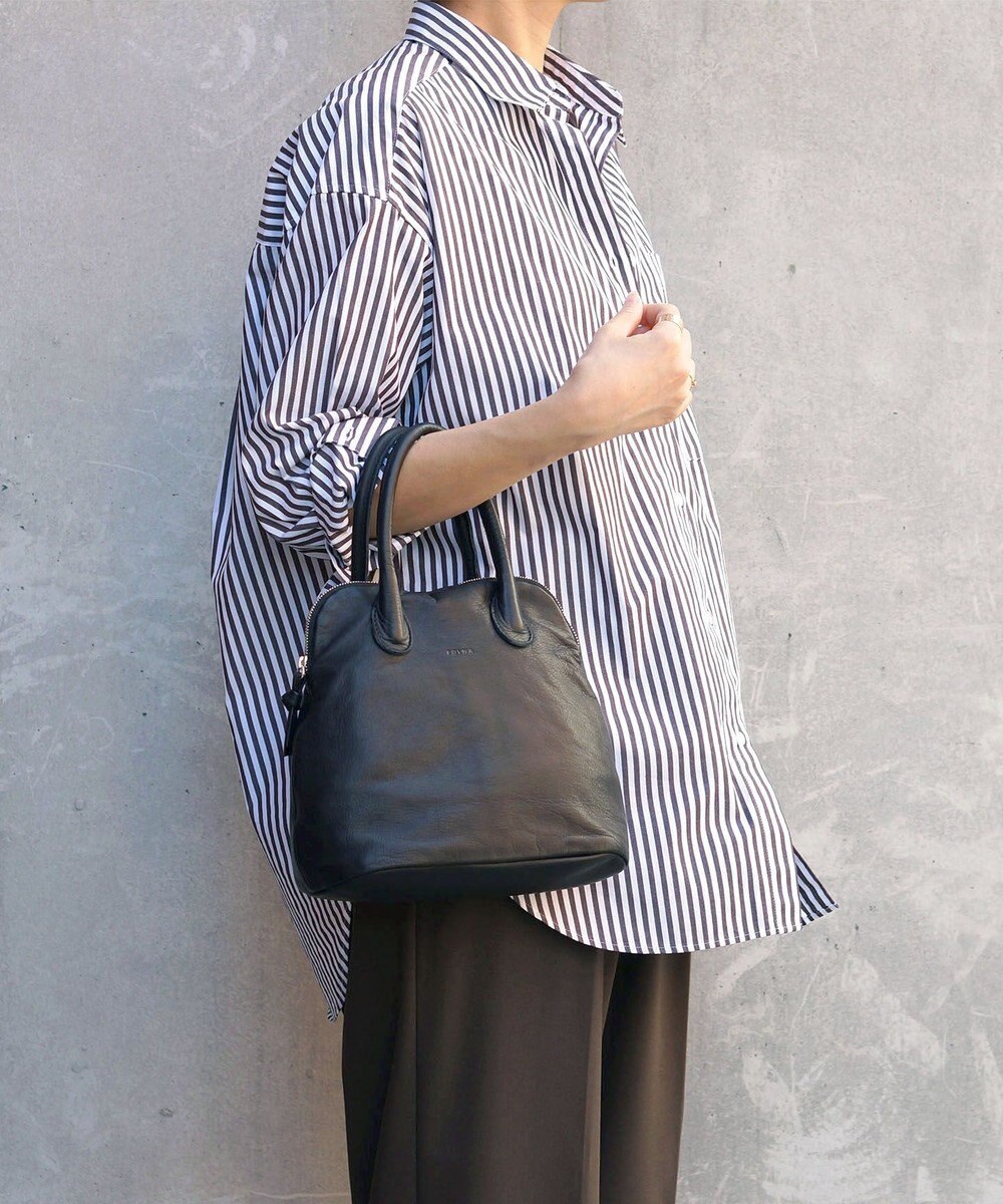 FOLNA RD ソフトレザーブガッティボストンバッグ 