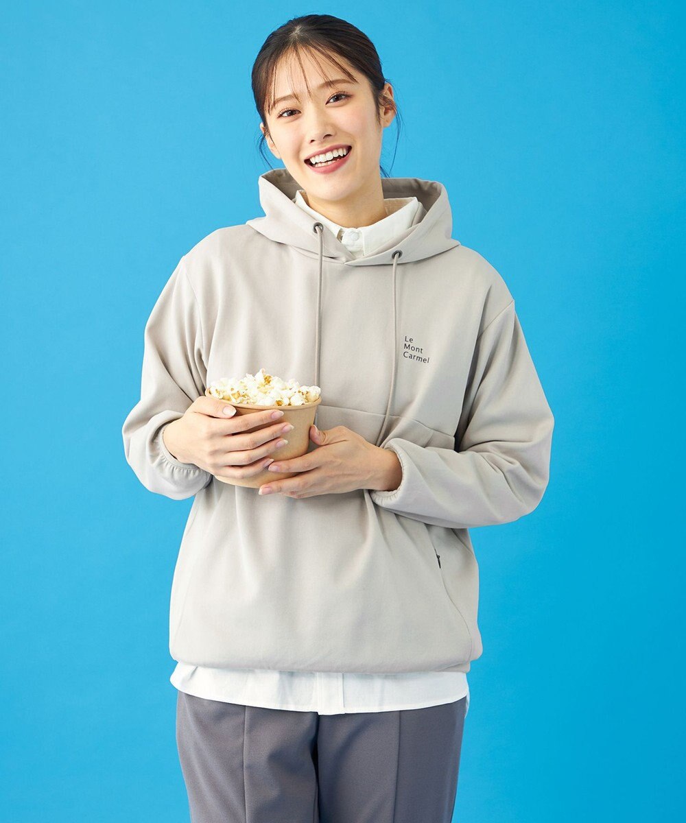 SHARE PARK LADIES 【UVカット・吸水速乾・ストレッチ・軽量・アンチピリング 】ダンボールフードパーカー（S・Mサイズ） 