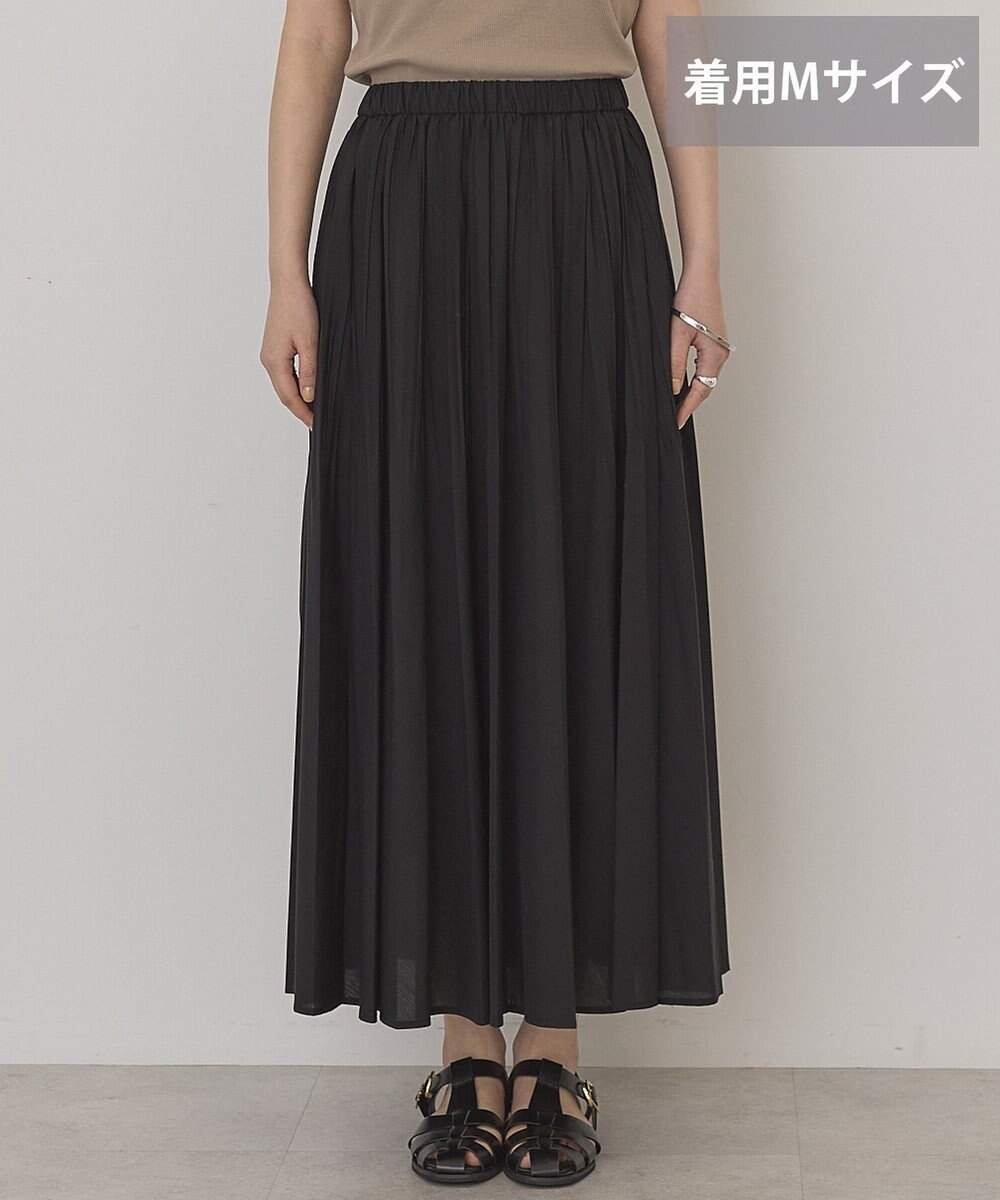 AMERICAN HOLIC 【選べる丈】シアープリーツスカート 