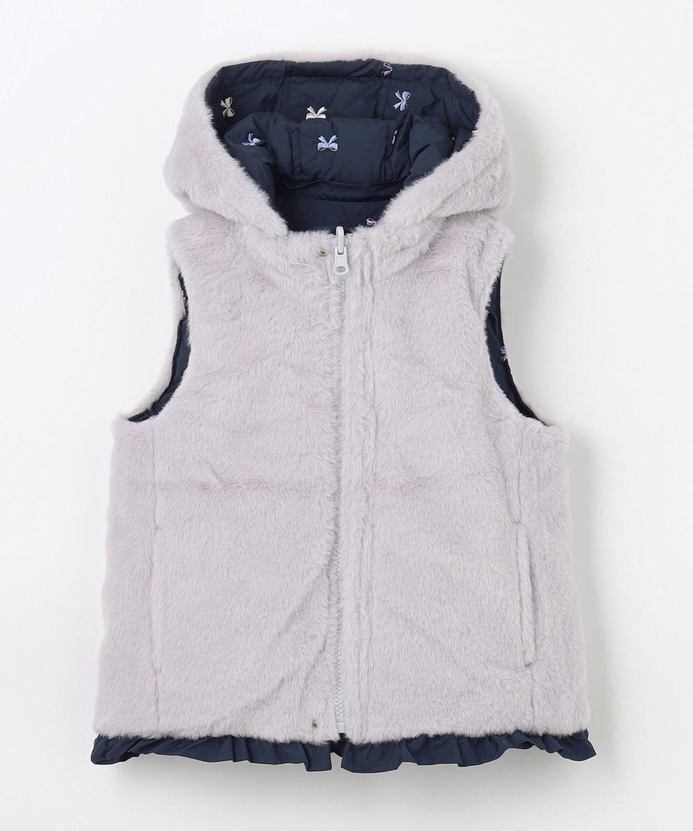 ANY KIDS 中綿リバーシブルベスト 