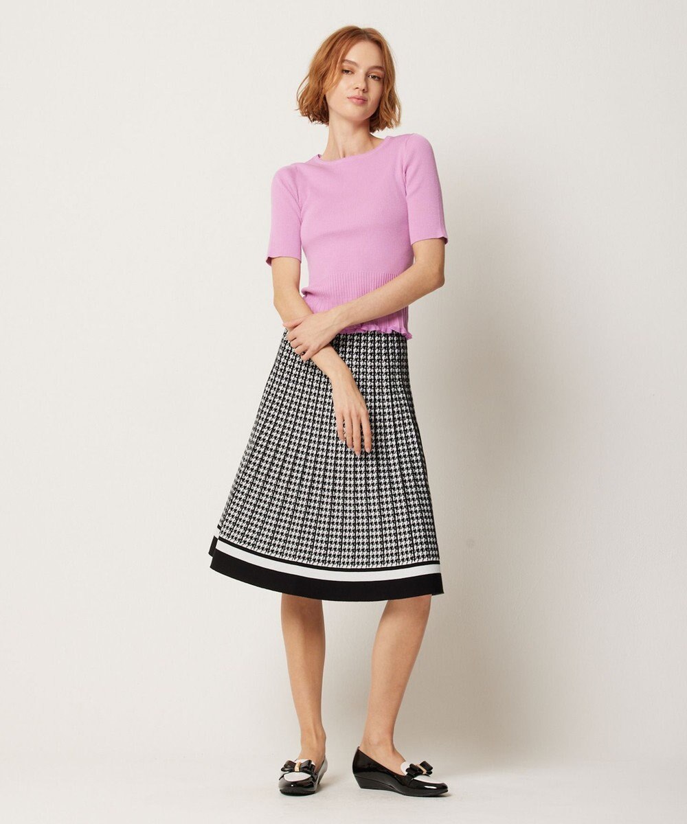 TOCCA 【洗える】RESONATE 千鳥柄スカート 
