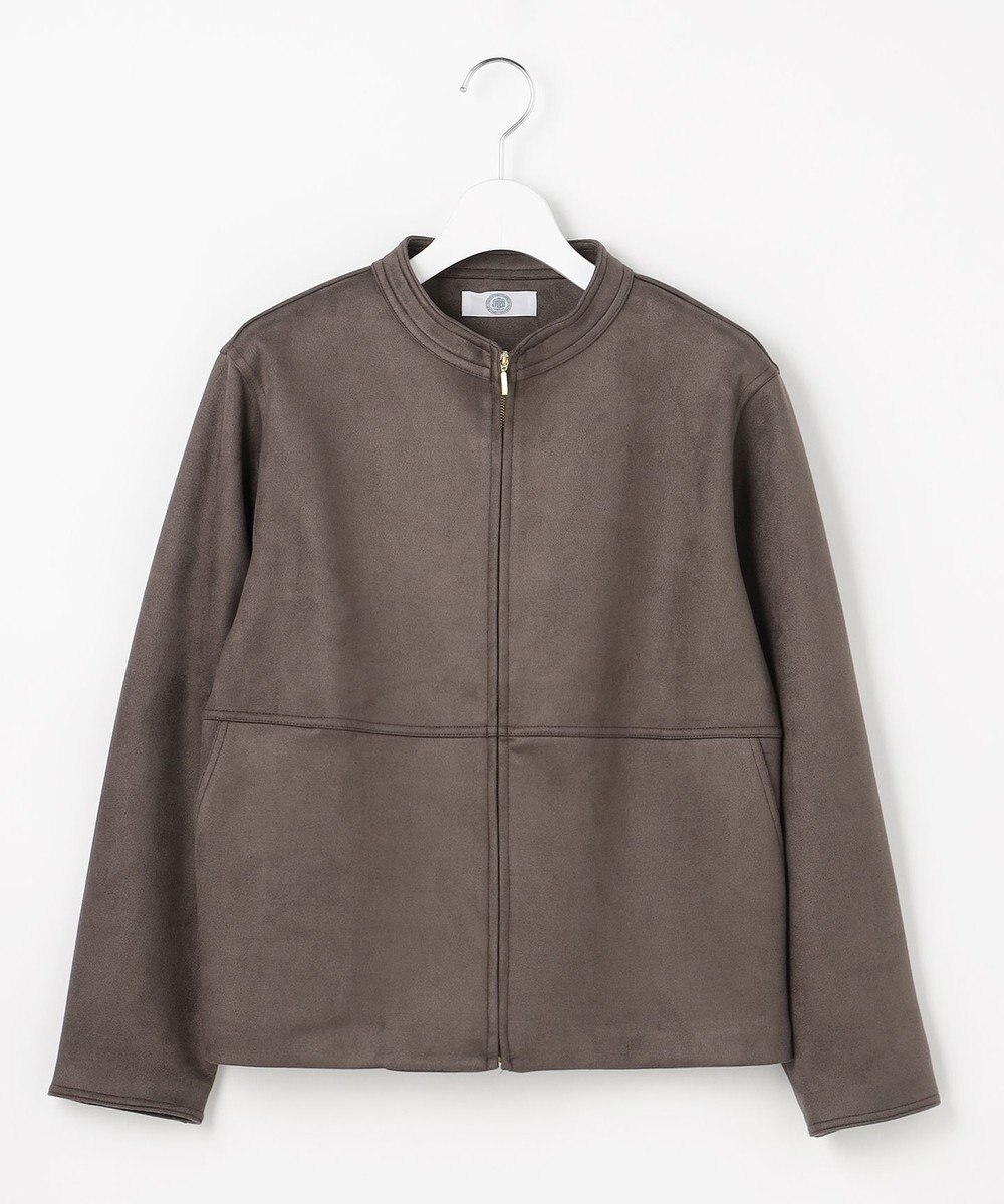 J.PRESS LADIES スエードダンボール ブルゾン 