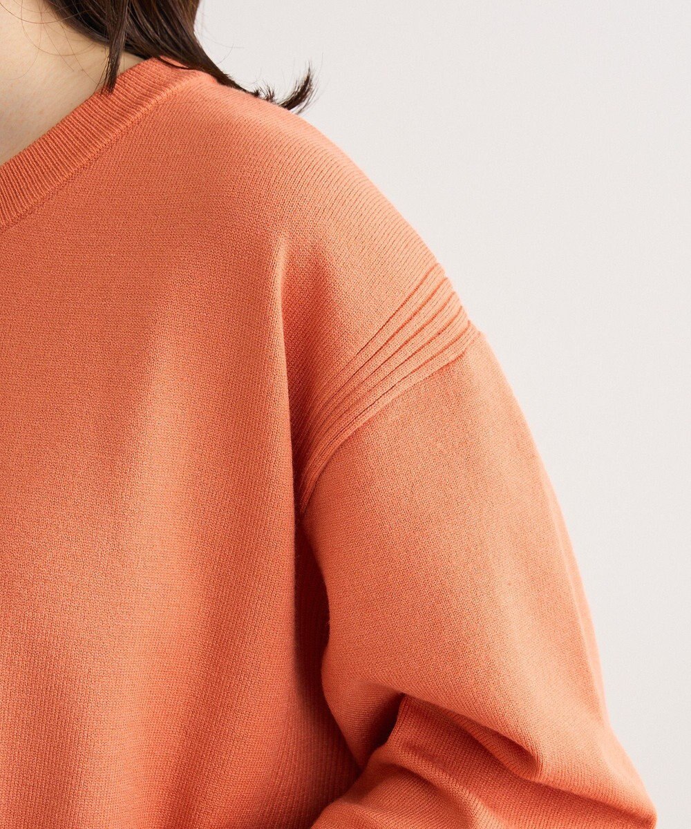 Green Parks もちやわサイドリブニットチュニック 