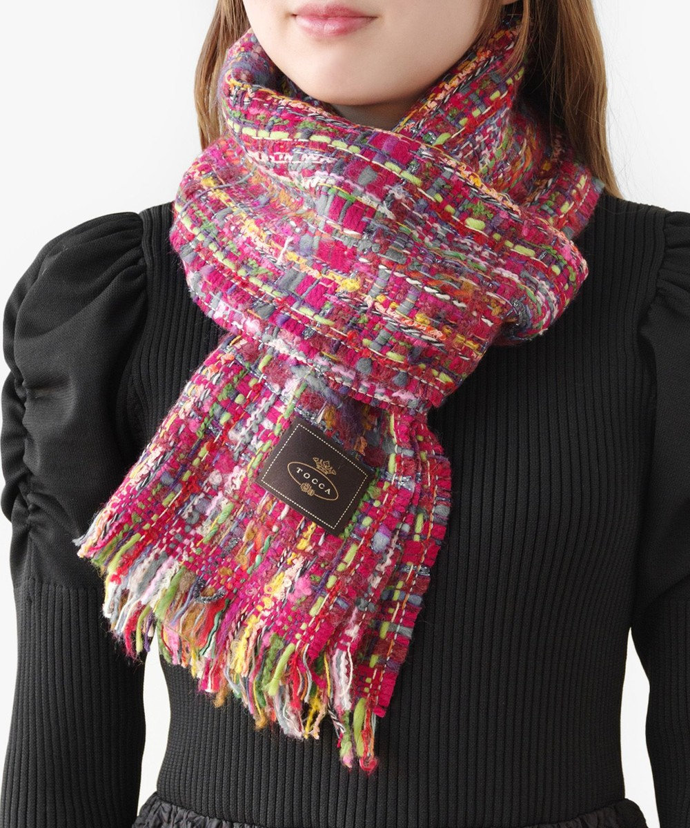 TOCCA 【フランス製】TWEED STOLE ストール 