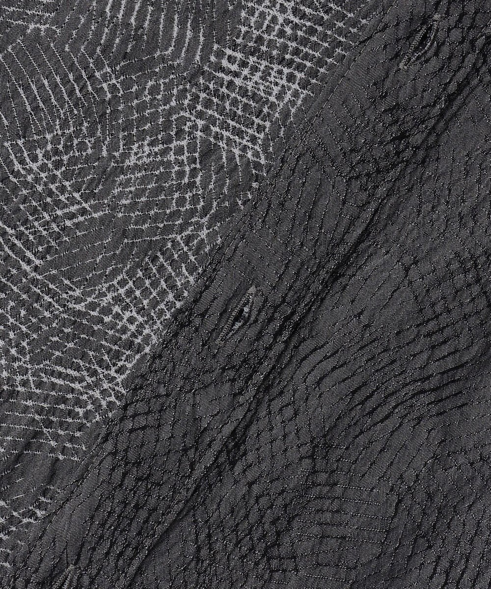 JOSEPH HOMME アブストラクトジャガードストレッチ　レギュラーカラーシャツ 