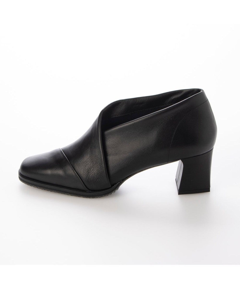 MODE ET JACOMO <D'ICI>チャンキーヒールブーティーパンプス 