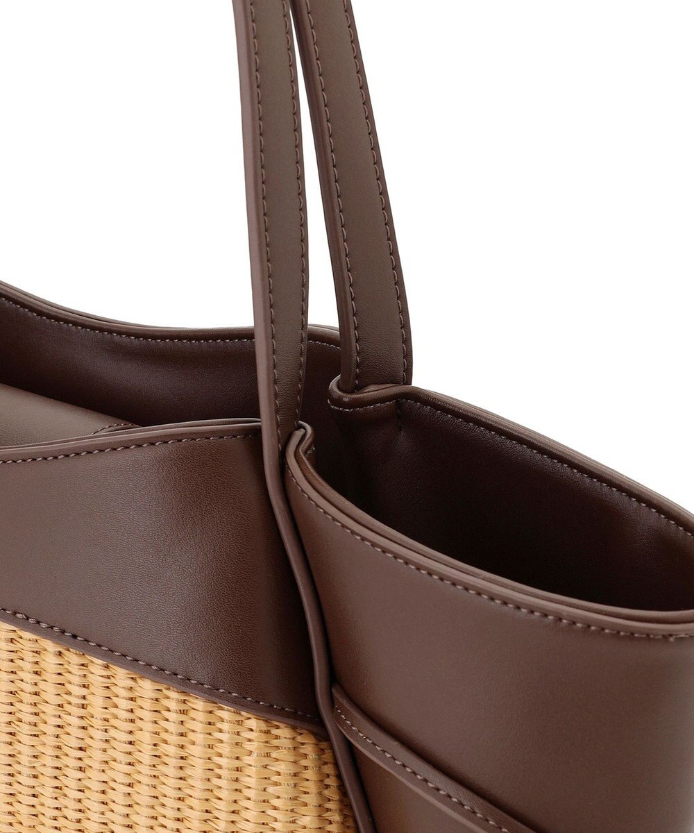 23区 ペーパーライクコンビ トートバッグ (M) 