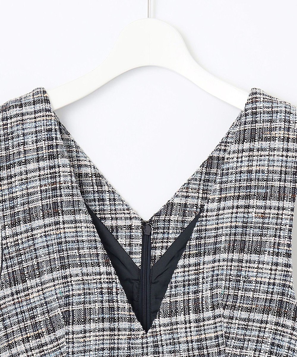 Feroux 【洗える】ツイード ジャンパースカート 