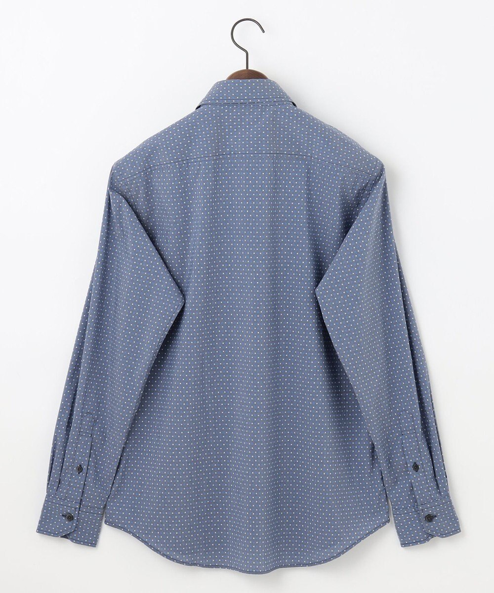 JOSEPH ABBOUD 【ストレッチ・洗える】ストレッチ プリント シャツ 