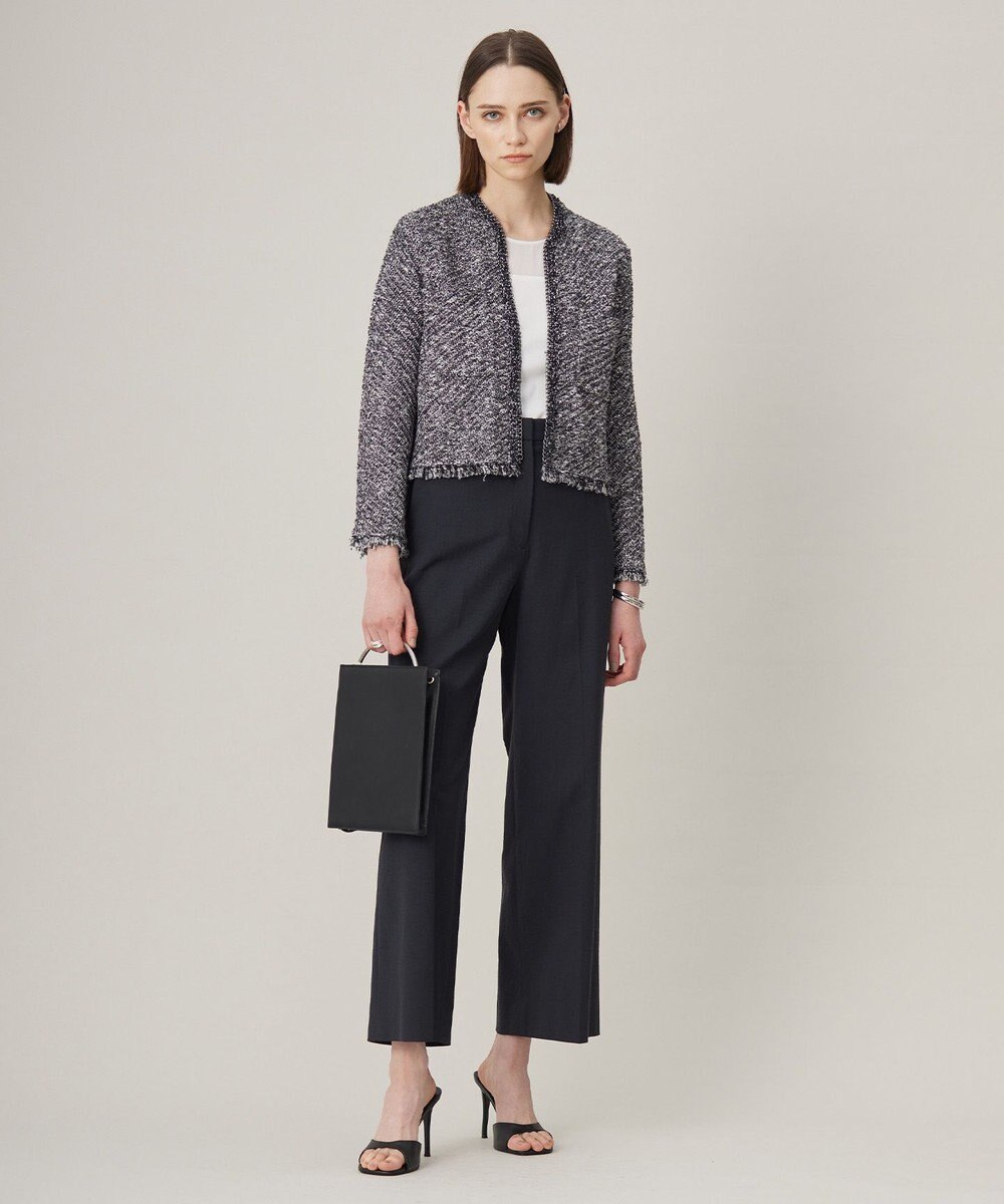 ICB 【接触冷感・UVカット・透け防止・吸水速乾・洗える】 シェルタリングドライオックス ワイドパンツ 