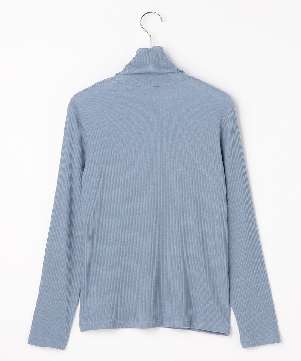 J.PRESS LADIES S カシミヤシルク シアーリブ タートル カットソー 