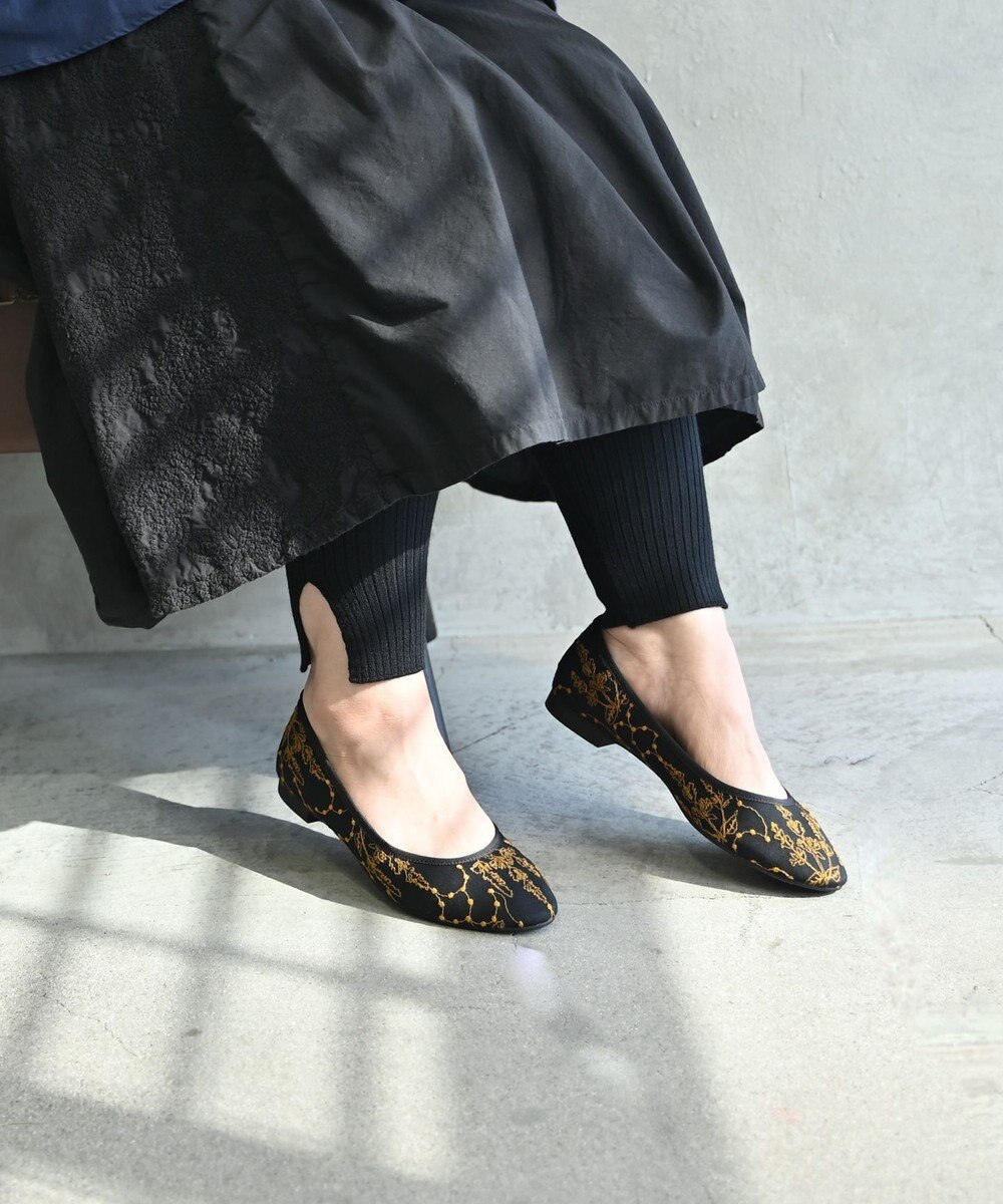 muuc 〈高品質シルク＆スーピマ超長綿〉〈洗えるニット〉〈通年着られる〉裾スリットスッキリ見え レギンス 