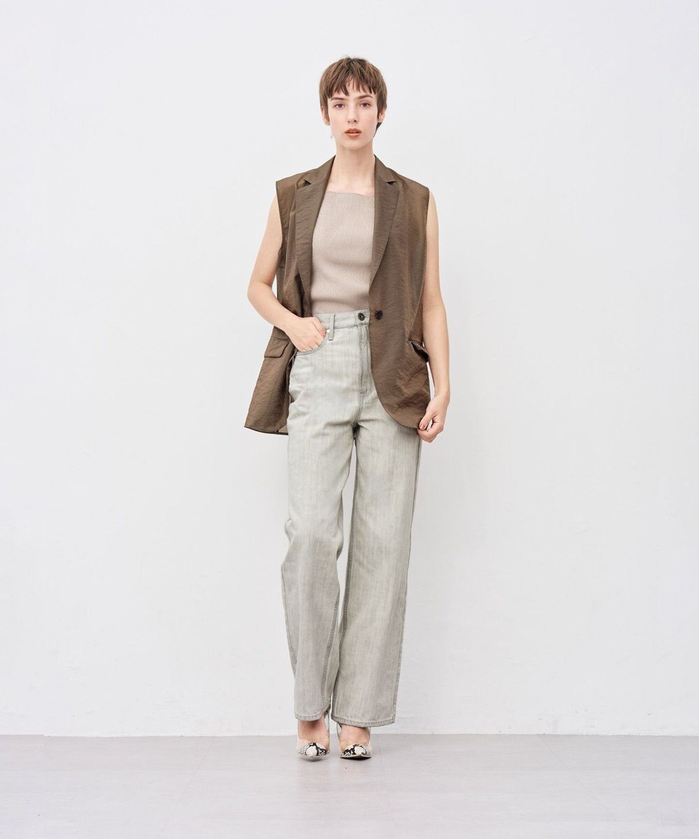 uncrave 【upper hights×uncrave】THE NIECE ストレートデニムパンツ 