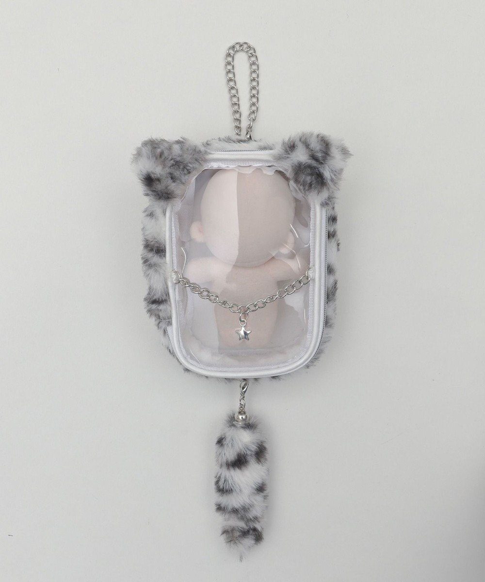 WEGO 【痛バ＆推し活グッズ】なりきりネコぬいポーチ 