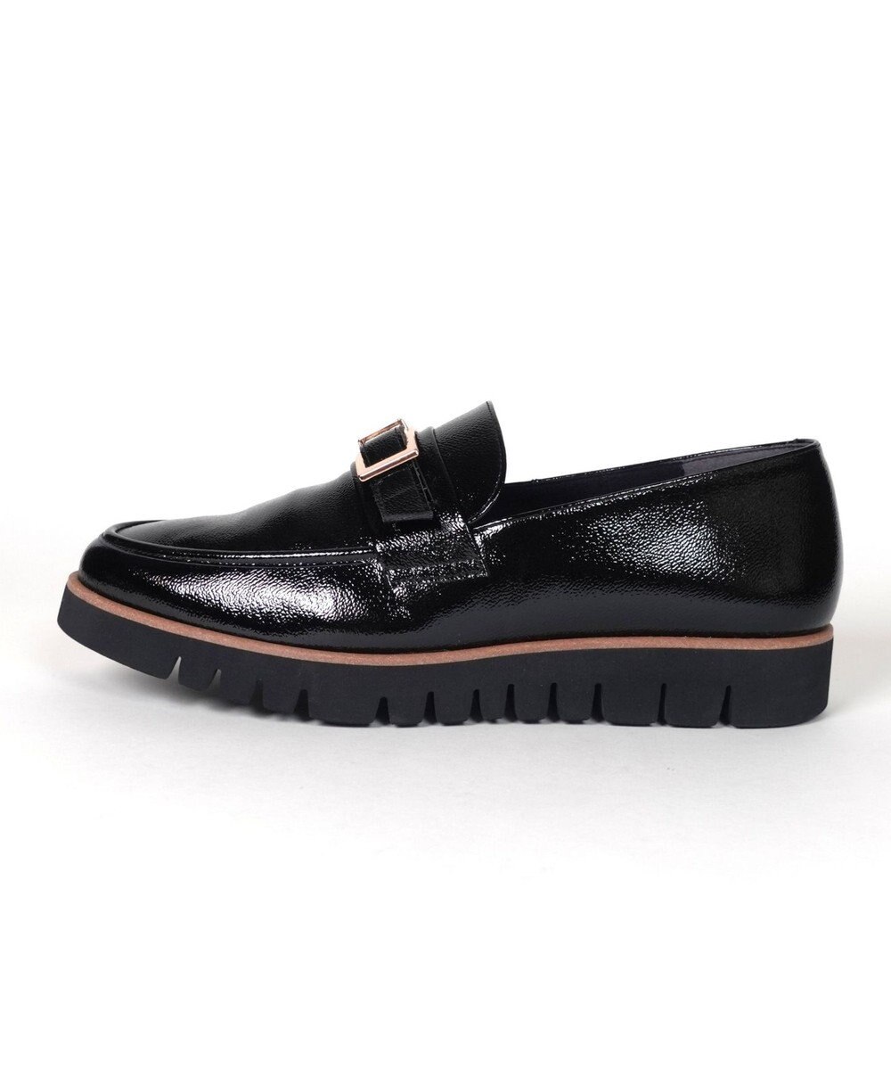 Dominic3 スニーカーソール バックルレザーローファー 