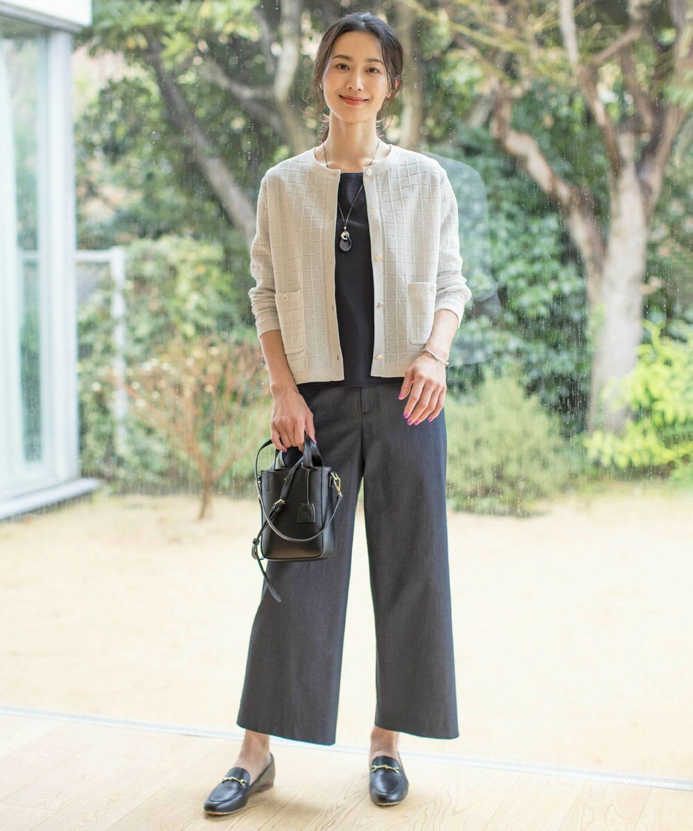 J.PRESS LADIES マーブルカーブ ネックレス 