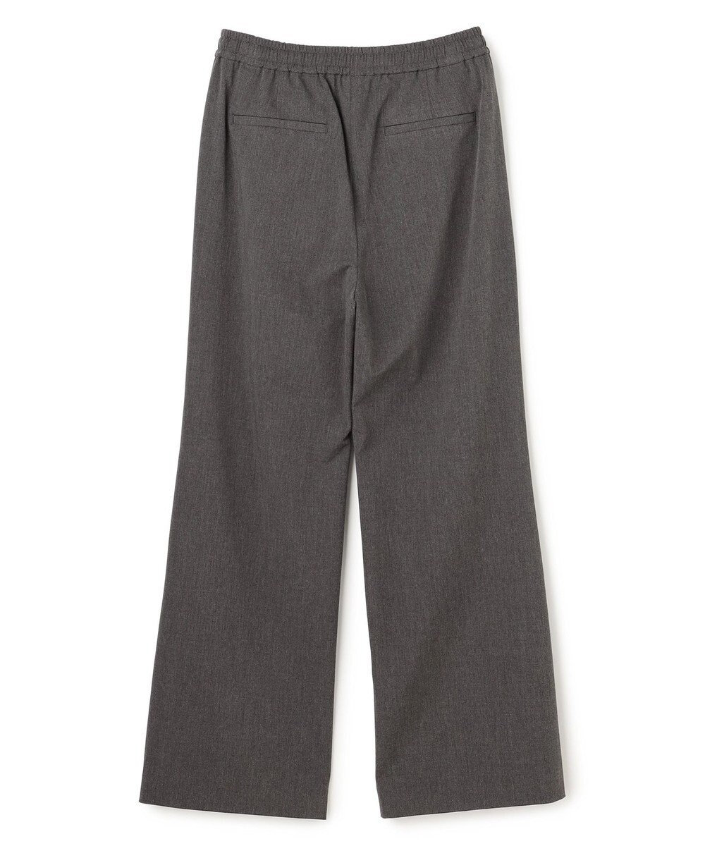 UNFILO 【セットアップ着用可/ウエストゴム】マイビューティ セミフレアパンツ 