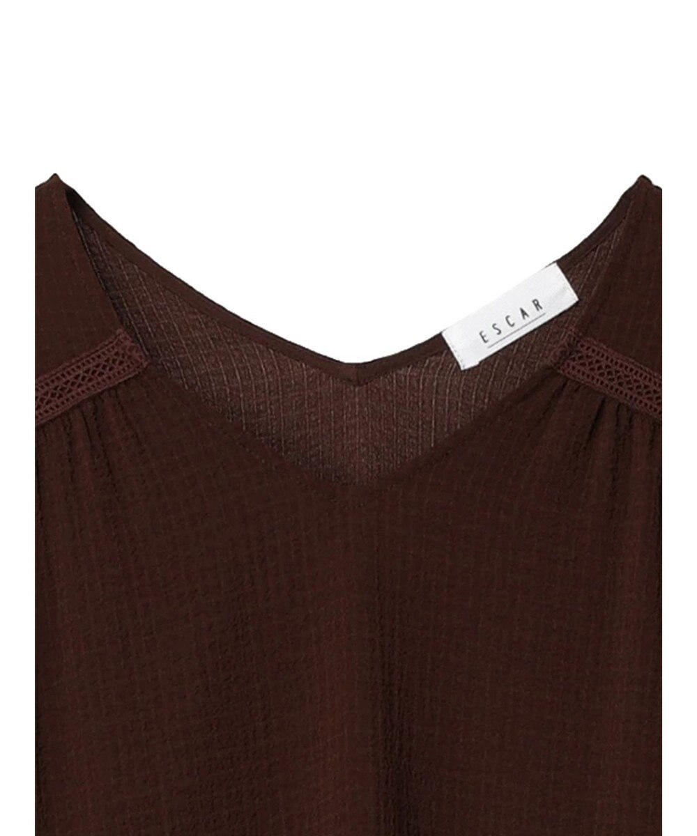 Green Parks ■ＥＳＣＡＲ　ドロストギャザーワンピース 